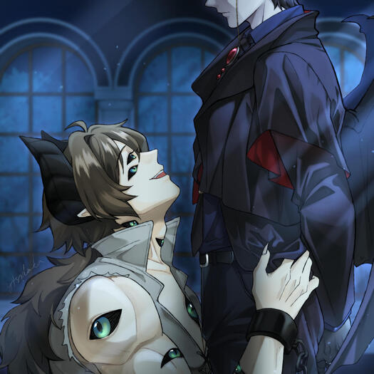"Say, have you fallen for me?" "Say, have you fallen for me?"
